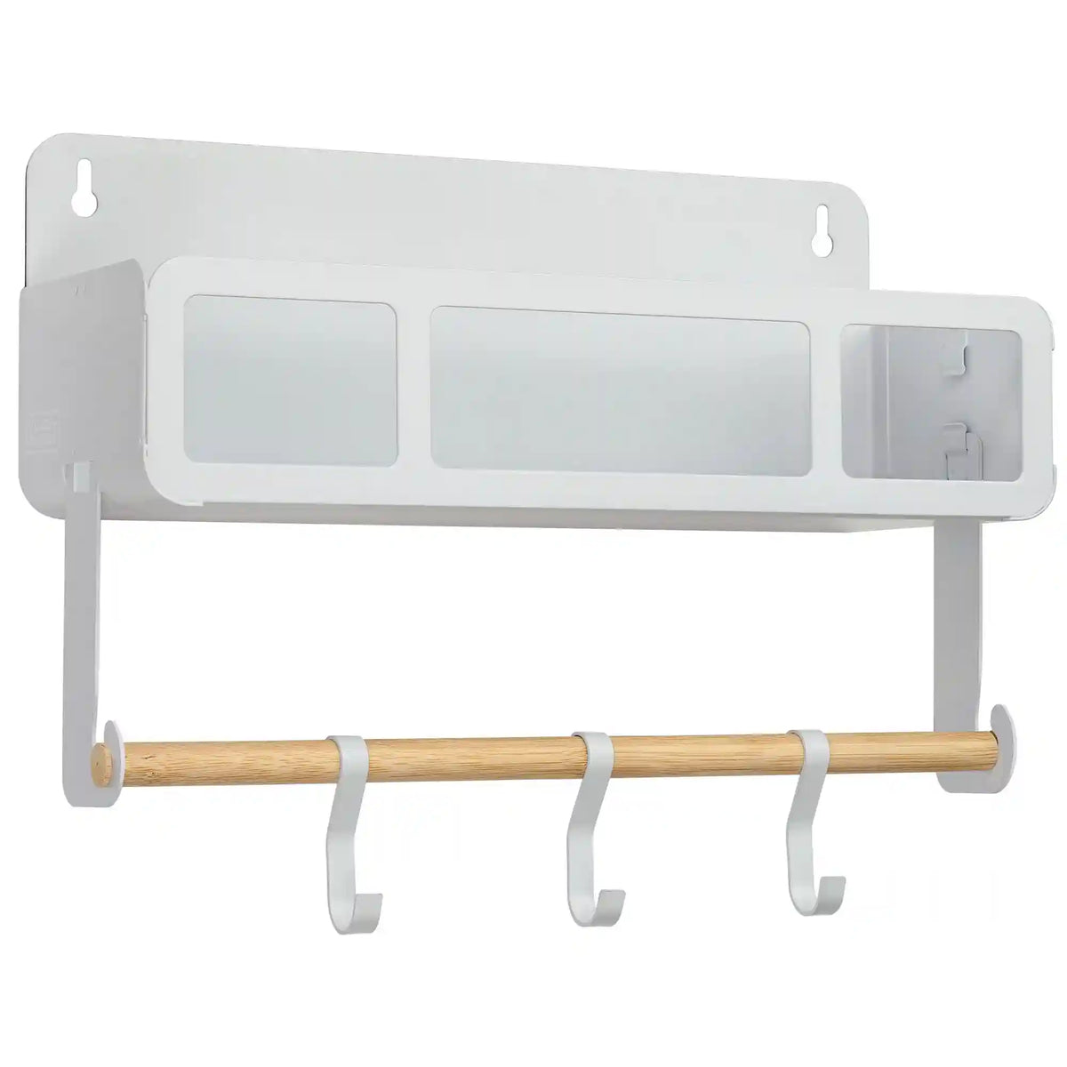 Hanging / Magnetic Rack System Door + Brackets - White