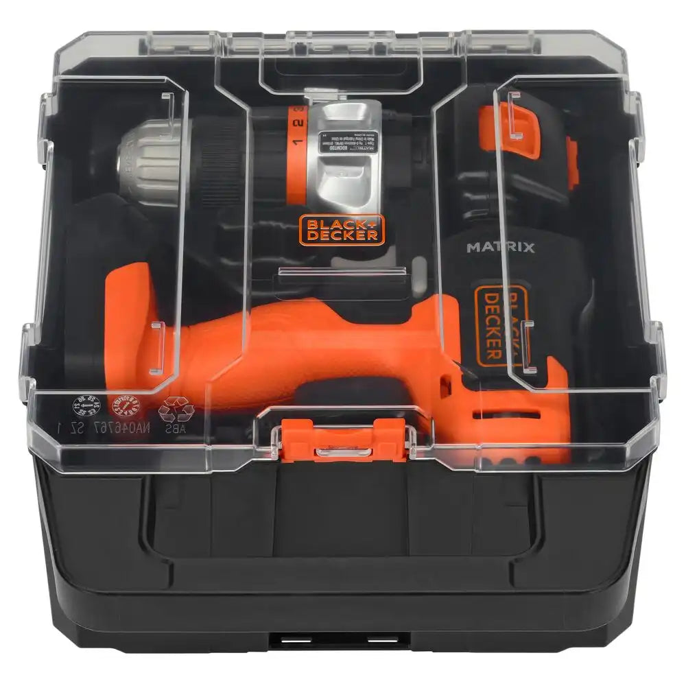 20V MAX *POWERCONNECT™ MATRIX™ Cordless Drill with Storage Case, Battery and Charger Included