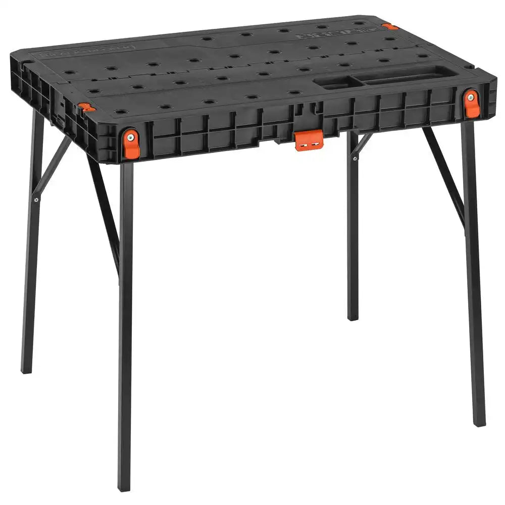Foldable Workbench, 33.5 in. x 23.5 in. x 29 in., Black